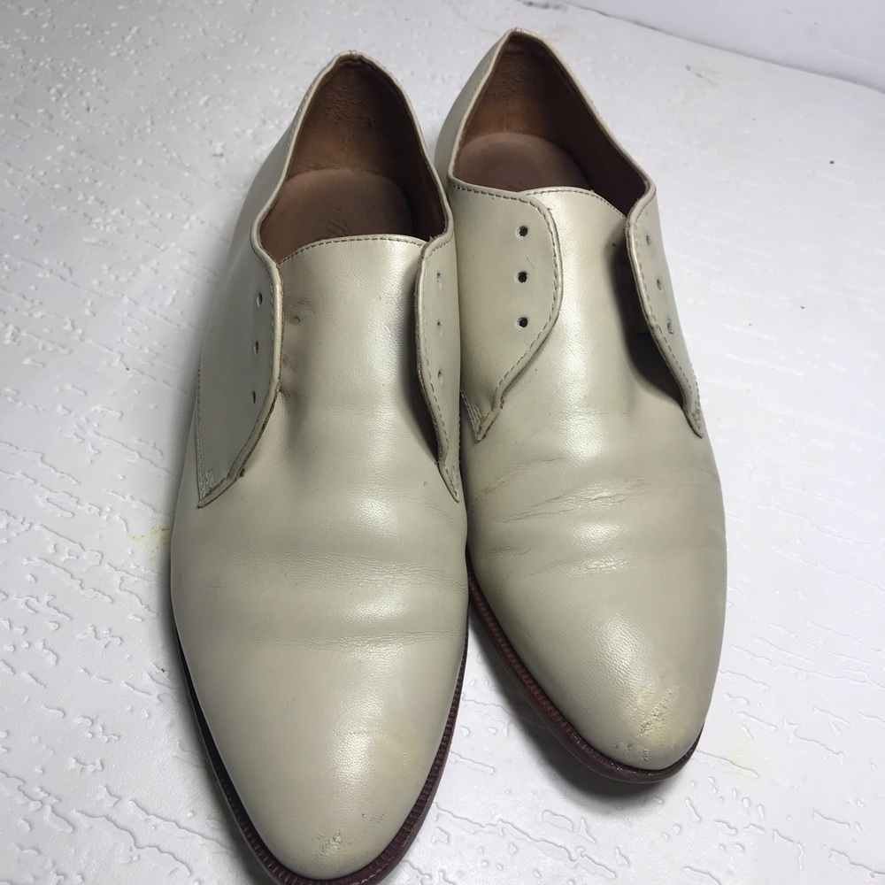 Madewell leather shoes flat loafers  lace up - Picture 4 of 6